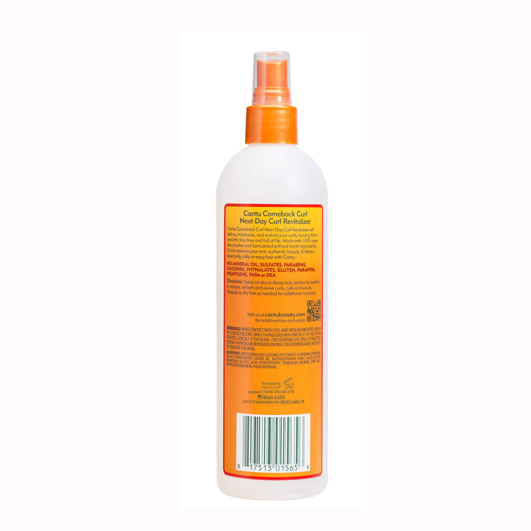 Cantu Comeback Curl Revitalizer 355ml بخاخ لإستعاد طبيعة الشعر الكيرلي