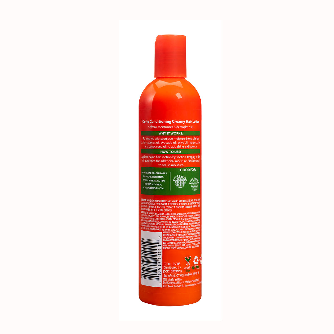 Cantu Conditioning Creamy Hair Lotion 355ml كريم لوشن لتصفيف الشعر المجعد