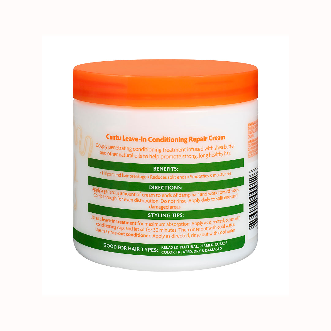 Cantu Leave-In Conditioning Repair Cream 453g بلسم ليف ان لإصلاح الشعر