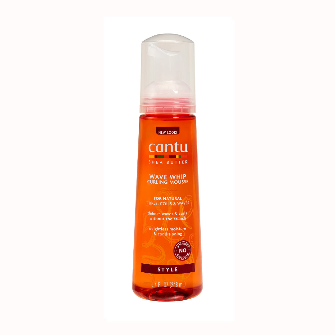 Cantu Wave Whip Curling Mousse 248ml موس للشعر الكيرلي