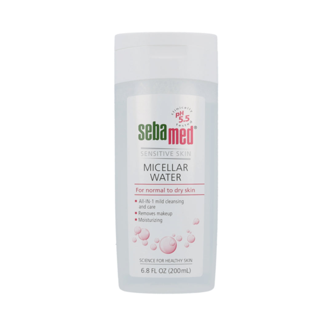 Sebamed Micellar Water For normal to dry skin 200ml ميسلار ووتر للبشرة العادية والجافة