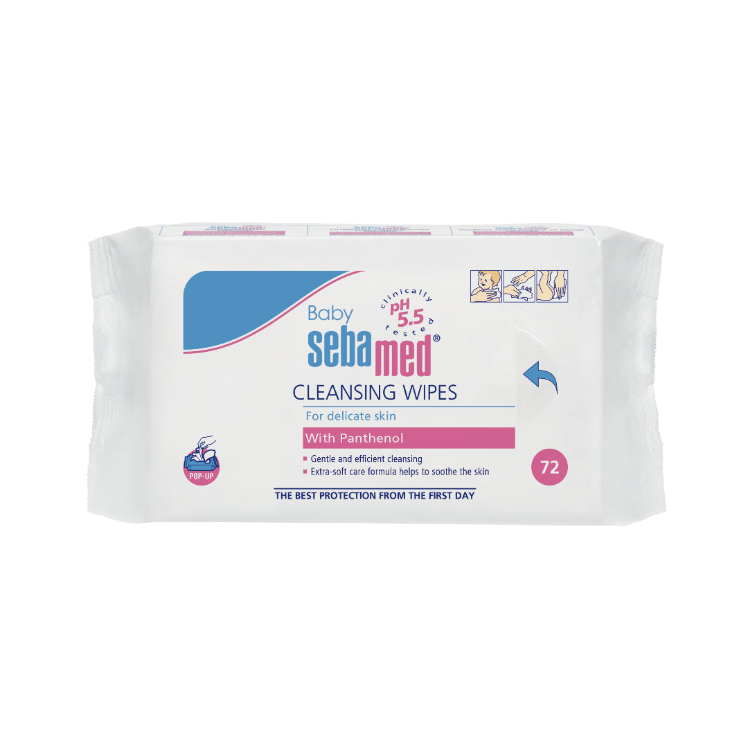 Sebamed Baby Wet Wipes 72 Pcs مناديل مبللة لتنظيف بشرة الطفل