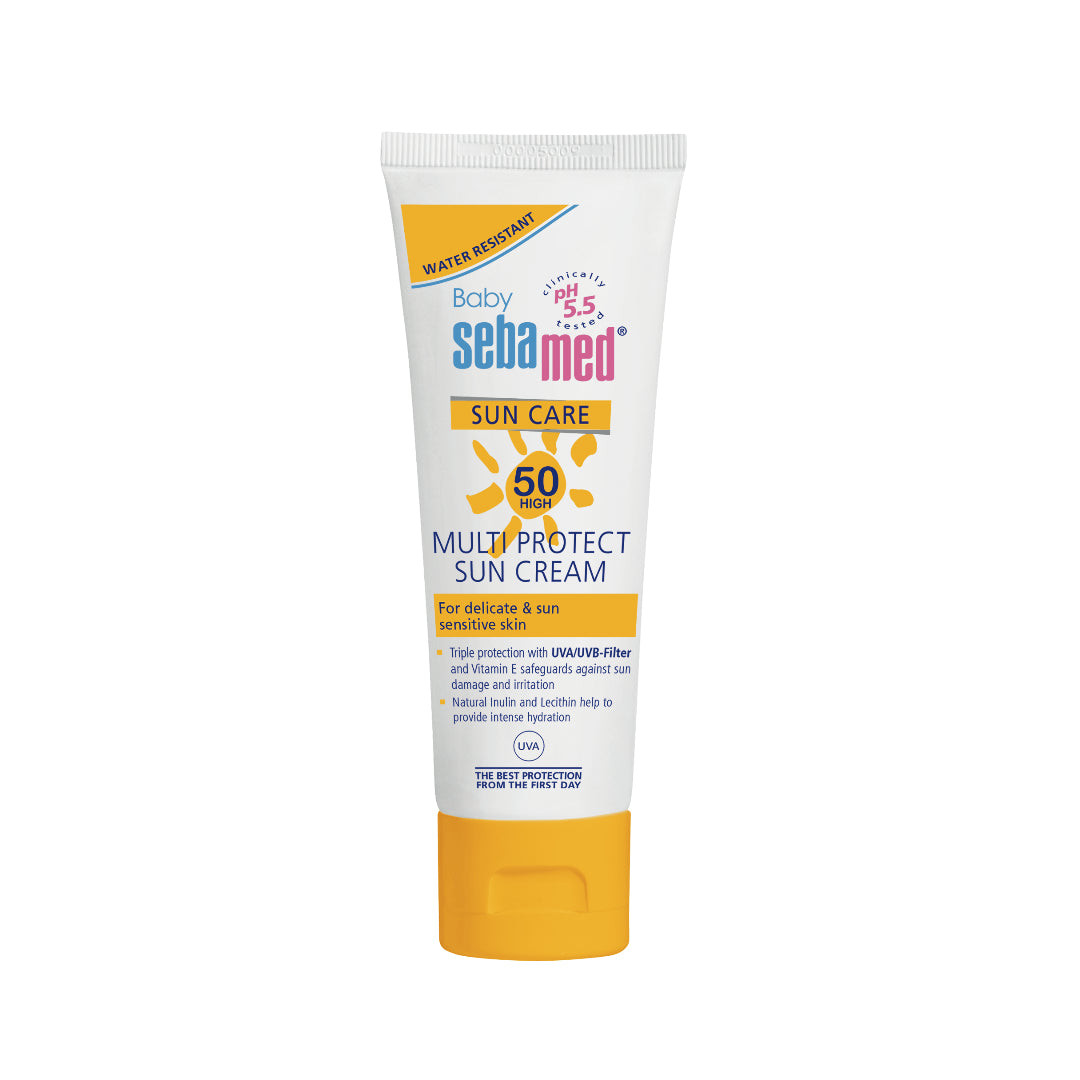 Sebamed Baby Sun Cream SPF 50, 75 ml كريم واقي شمس للأطفال