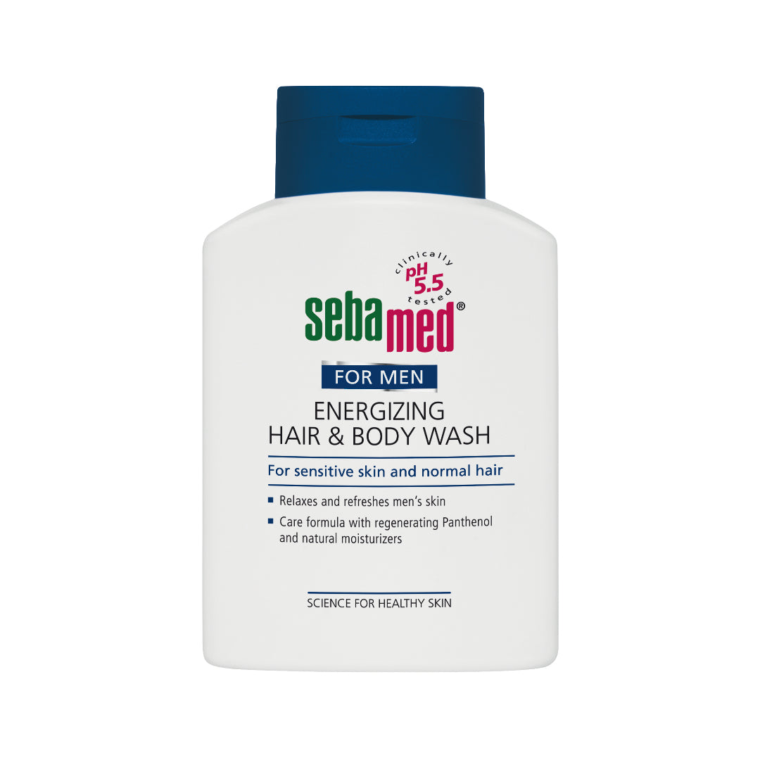 Sebamed Energizing Hair And Body Wash for men 200 ml غسول الشعر والجسم للرجال