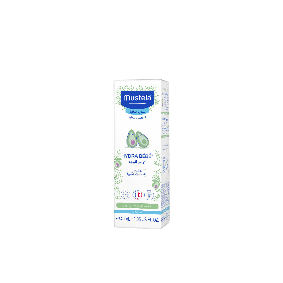 Mustela Hydra Baby Facial Cream 40ml  كريم مرطب للاطفال