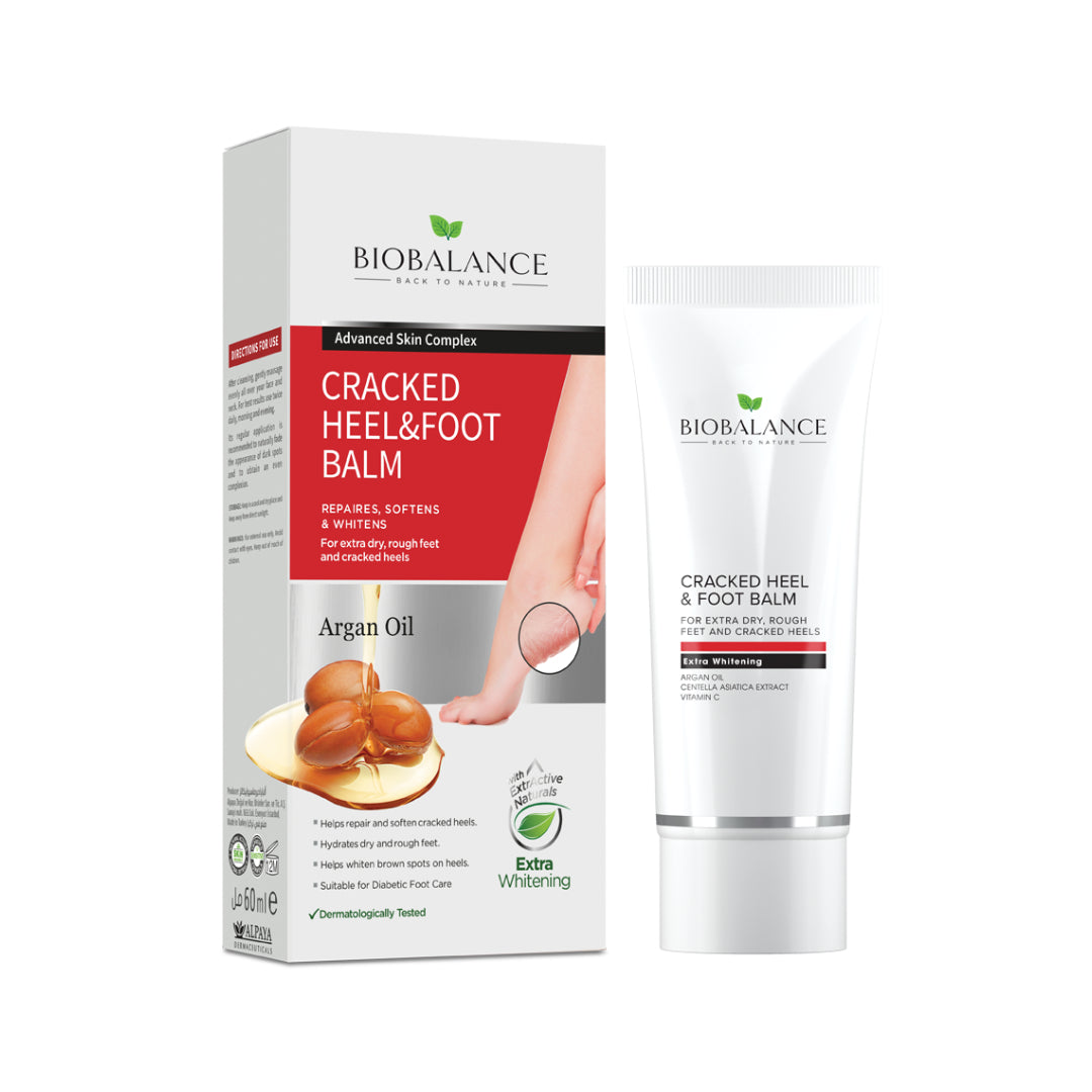 Biobalance Cracked Heel And Foot Balm 60ml كريم مرطب للقدم الجافه