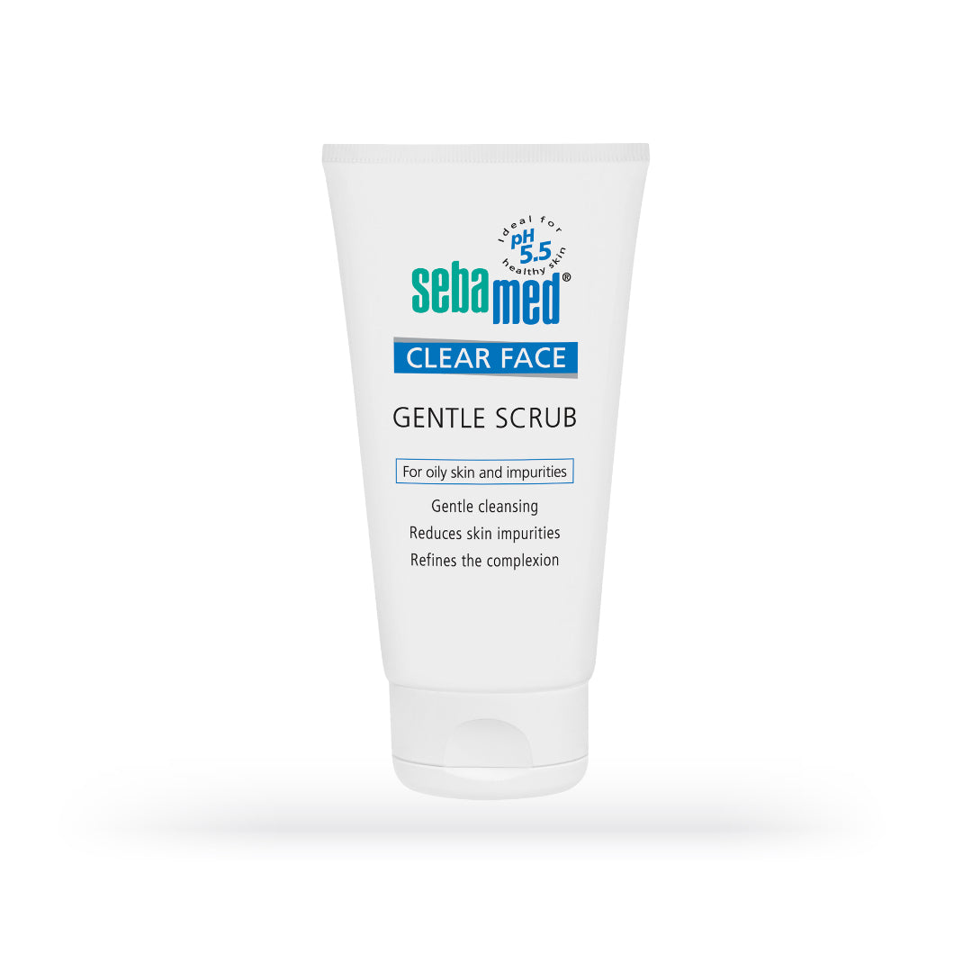 Sebamed Clear face Gentle Scrub 150 ml مقشر فيزيائي للبشرة الدهنية