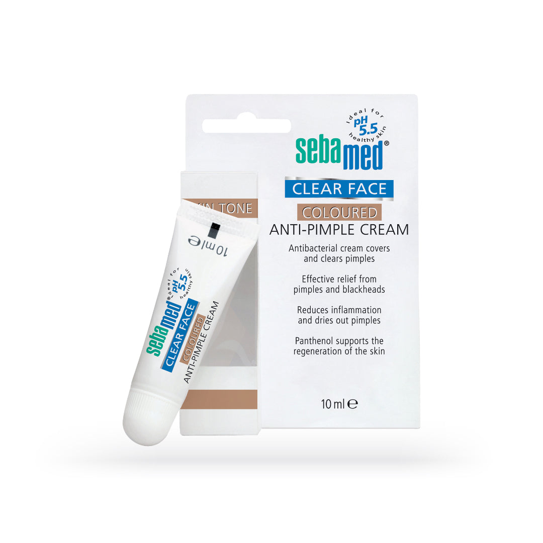 Sebamed Clear face Tinted Anti Pimple cream 10 ml كريم موضعي لعلاج حب الشباب مع لون