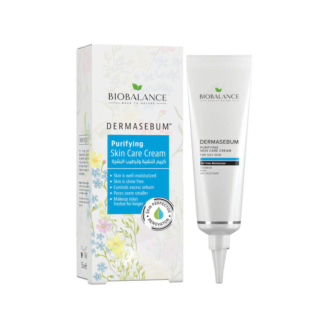 Biobalance Dermasebum Purifying Skin Care Cream 55ml كريم تنقية وترطيب البشرة