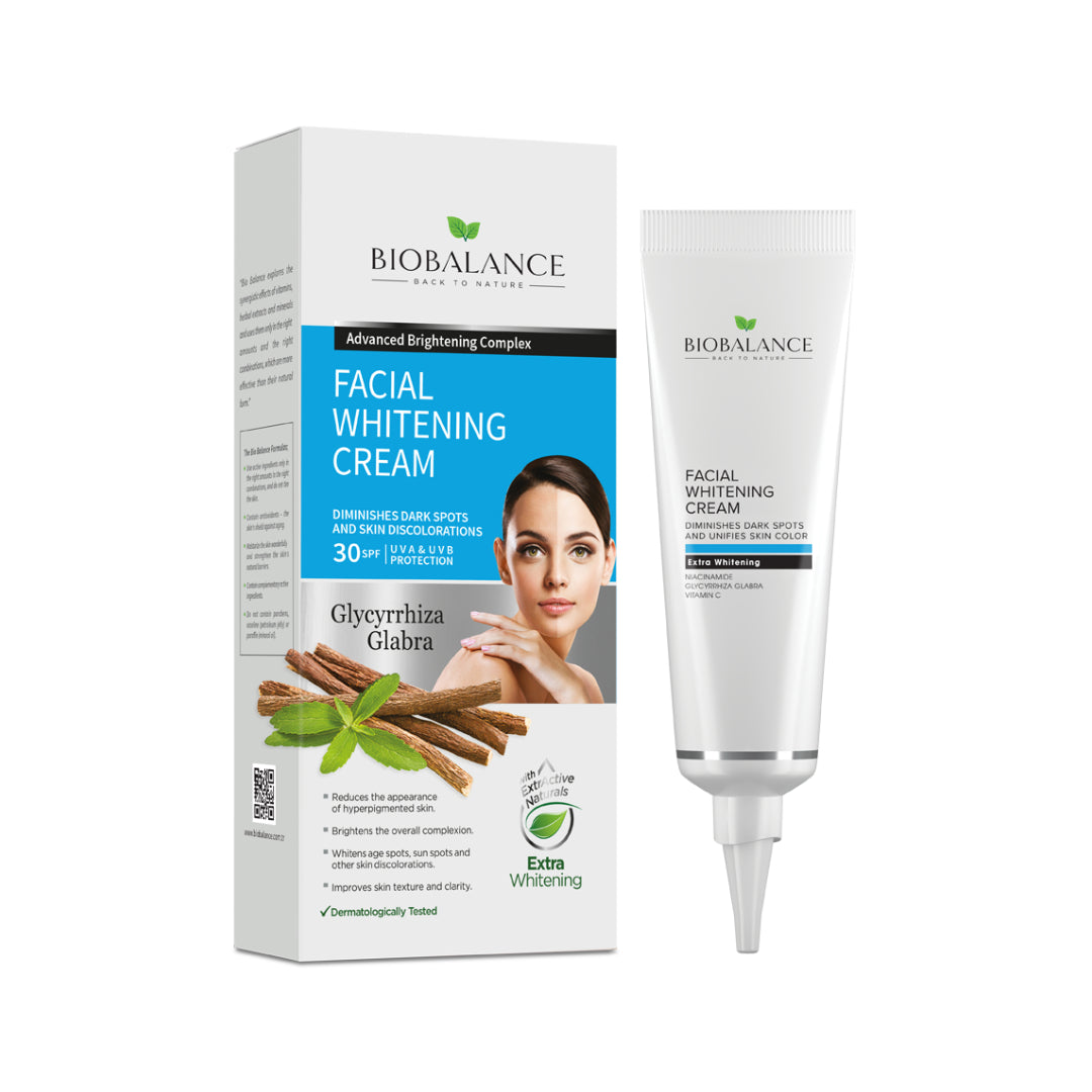 Biobalance Facial Whitening Cream 55ml كريم معالج للتصبغات