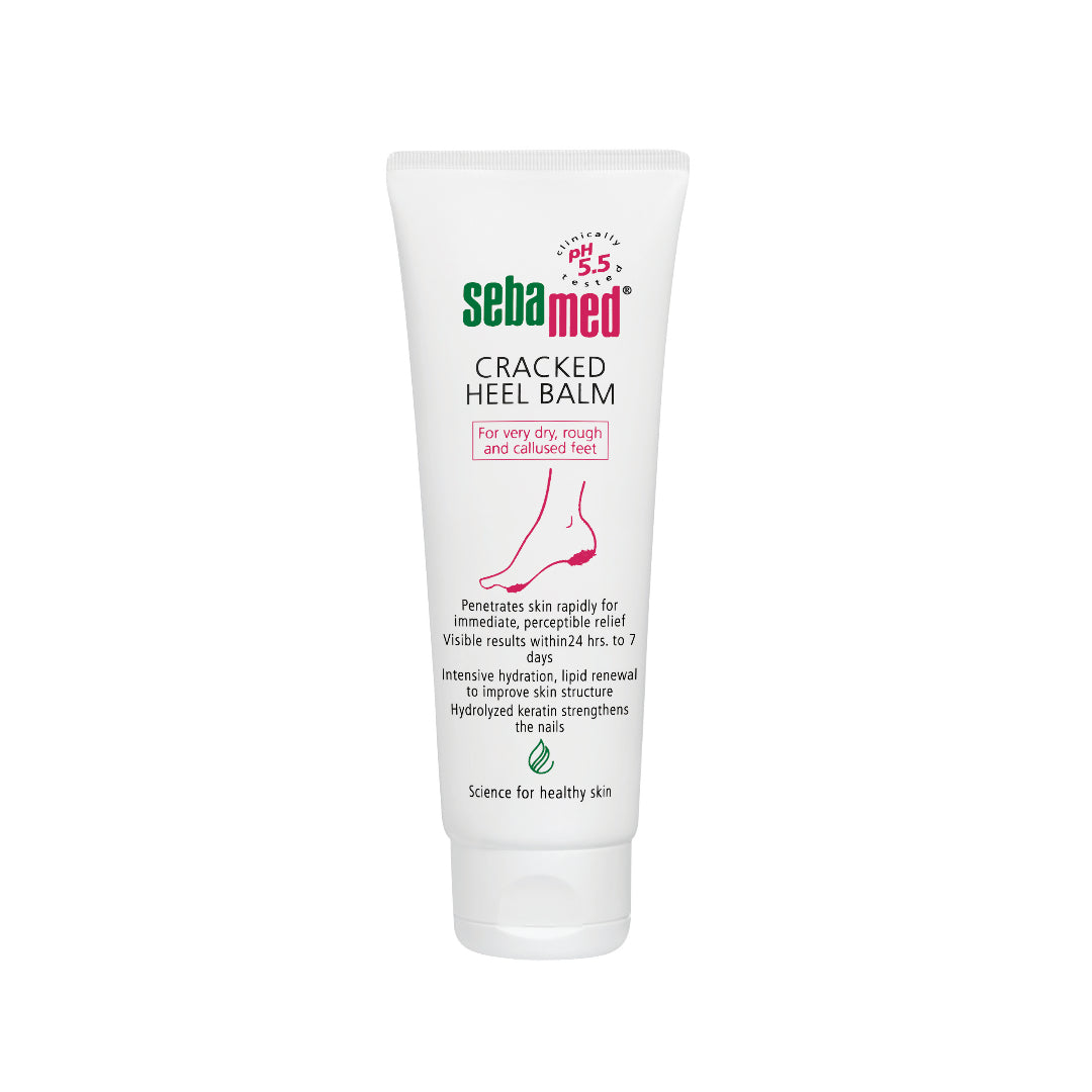 Sebamed Cracked Heels Balm for rough &amp; callused feet 75ml بلسم معالج لتشقق وخشونة الأقدام