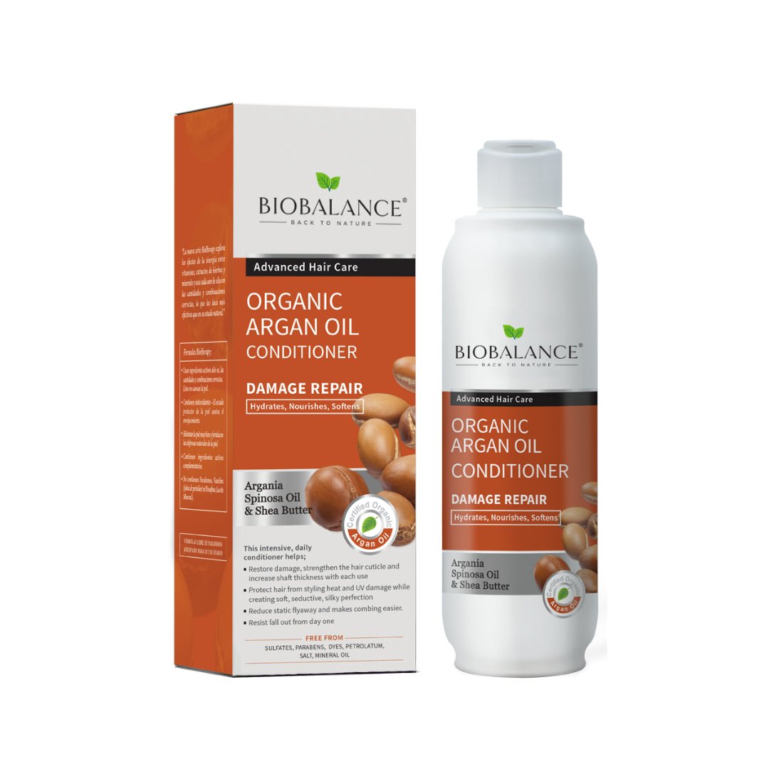 Biobalance Organic Argan Oil Conditioner 330ml بلسم مرطب ومغذي للشعر