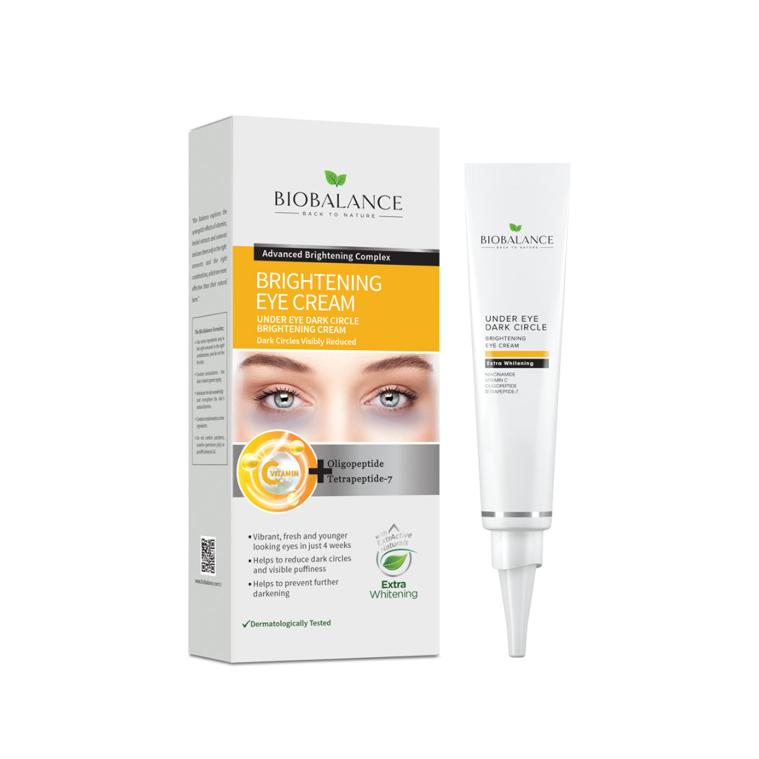 Biobalance Under Eye Dark Circle Brightening Cream 15ml كريم لعلاج الهالات السوداء