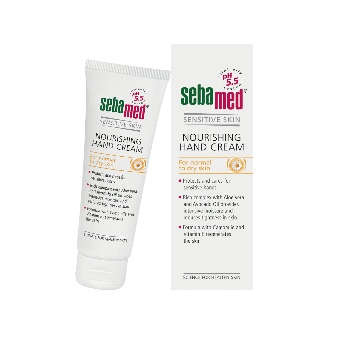 Sebamed Sensitive Skin Nourishing Hand Cream 75ml كريم مرطب لليدين