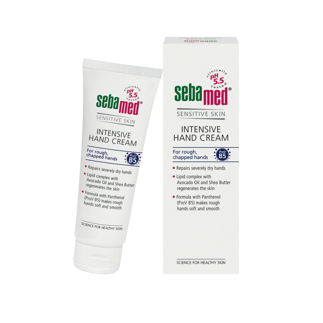 Sebamed Sensitive Skin Intensive Hand Cream 75ml مرطب كثيف لليدين شديدة الجفاف