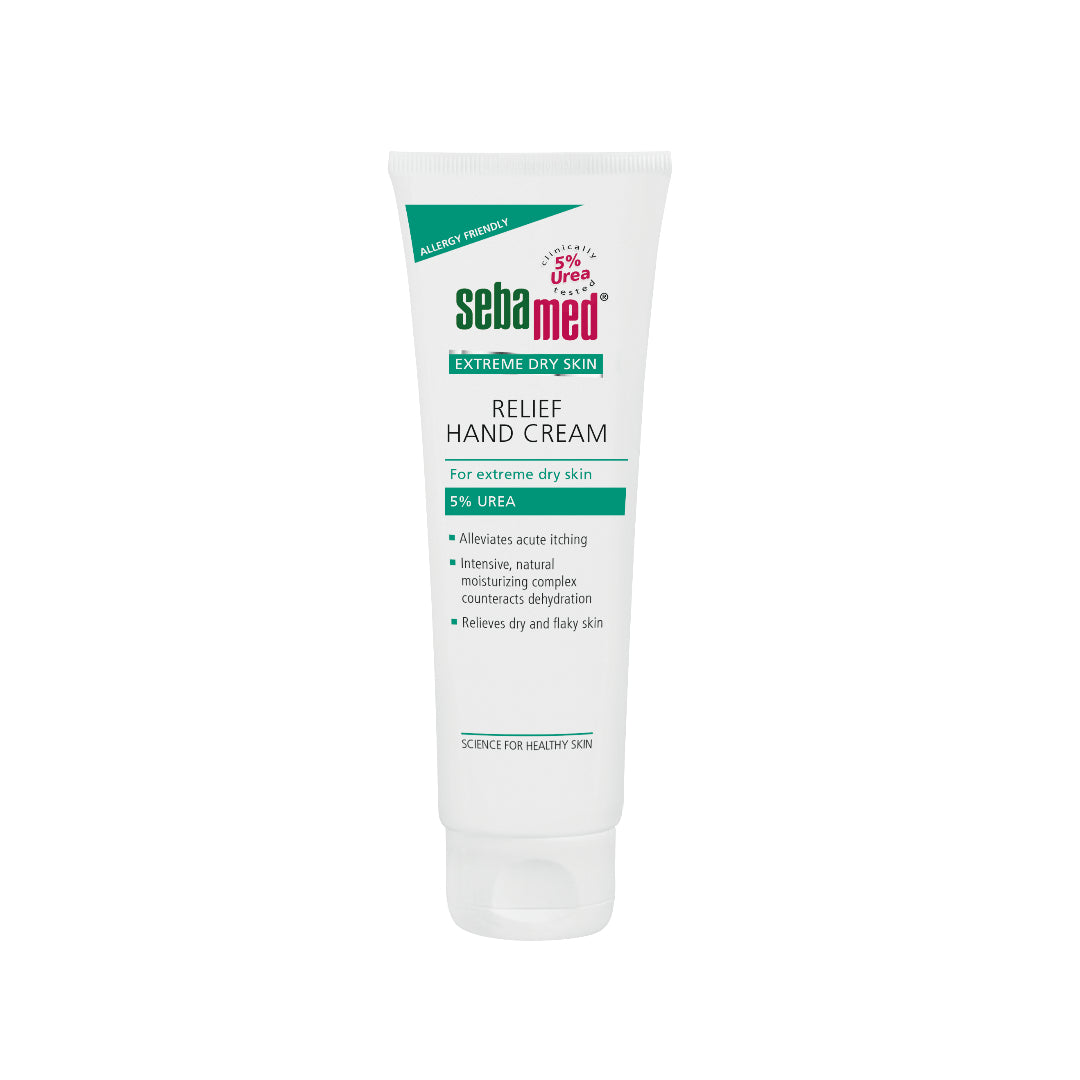 Sebamed Relief Hand cream for dry skin with 5 % Urea 75 ml كريم مرطب لليدين مع اليوريا