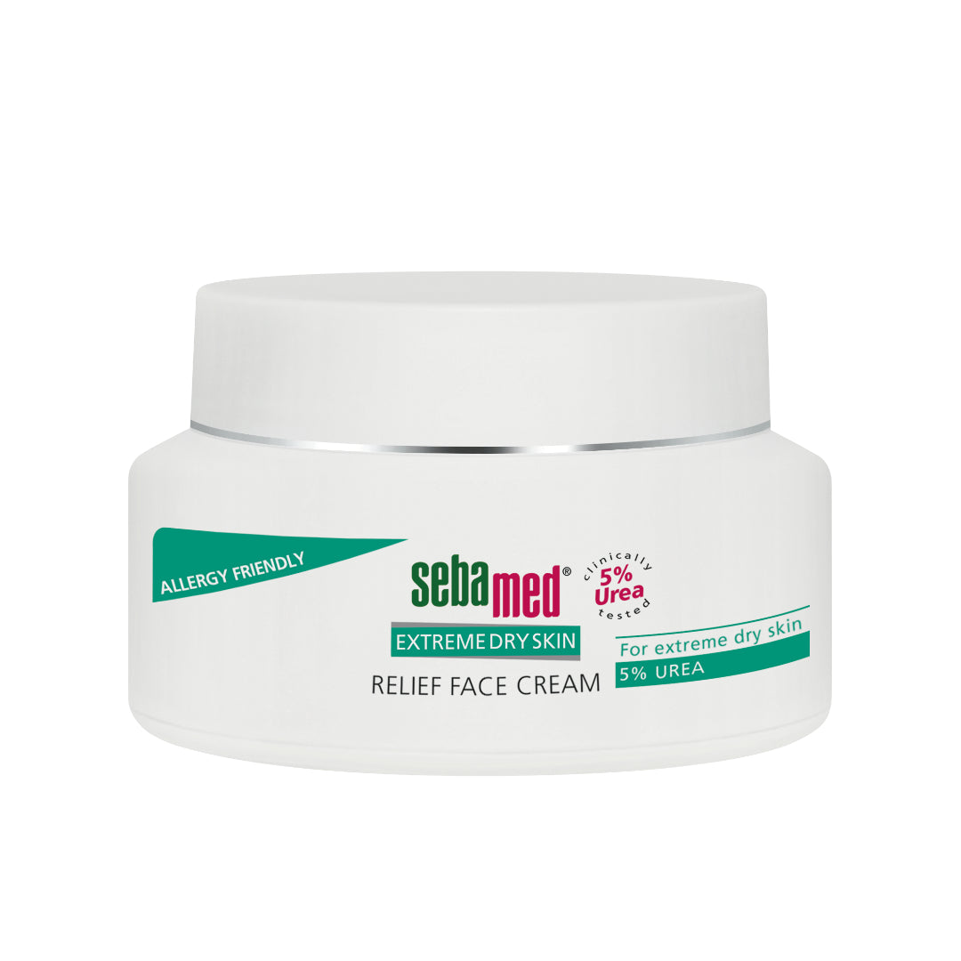 Sebamed Relief Face cream 5% Urea 50 ml كريم مرطب للبشرة الجافة مع اليوريا