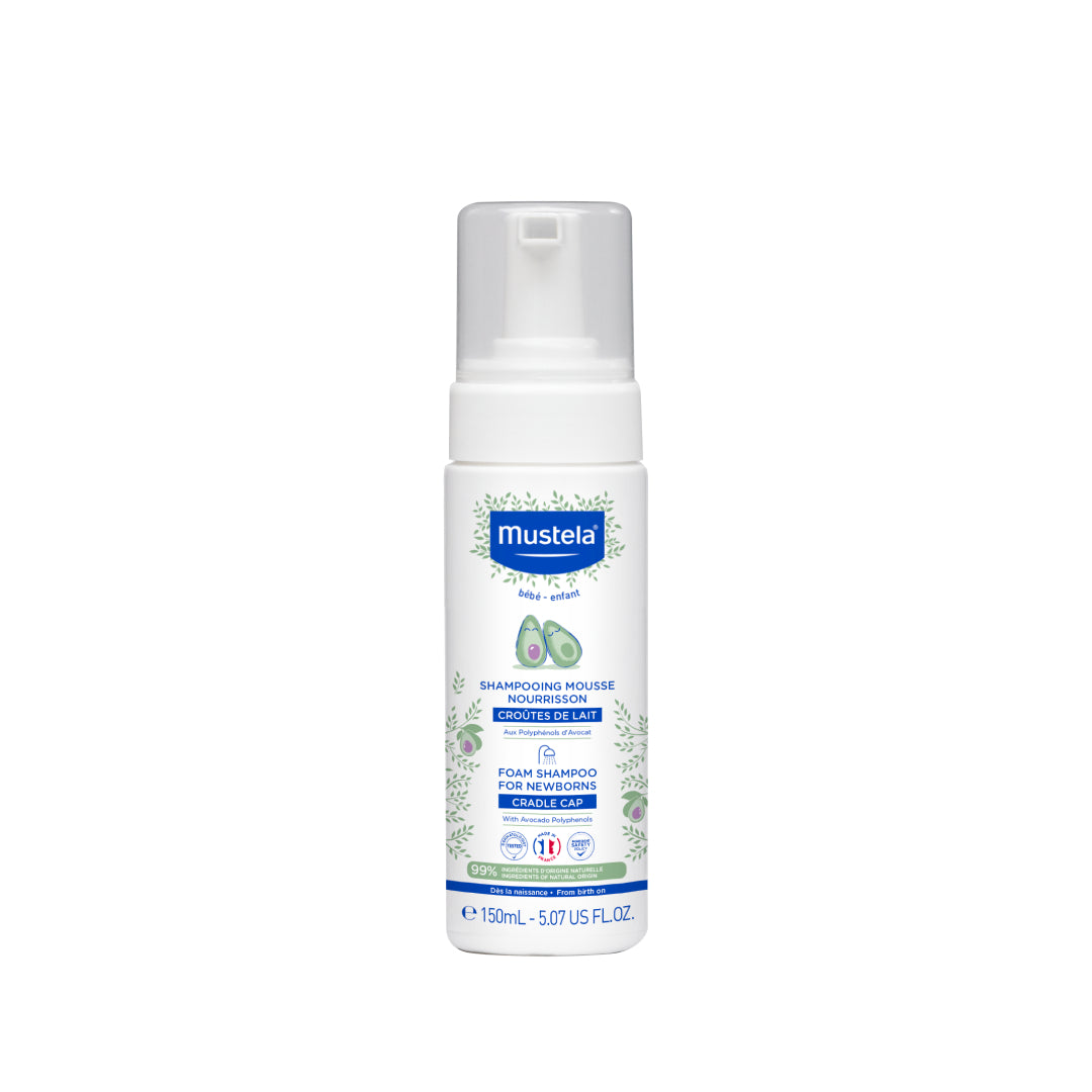 Mustela Newborn Foam Shampoo 150ml شامبو رغوي للاطفال