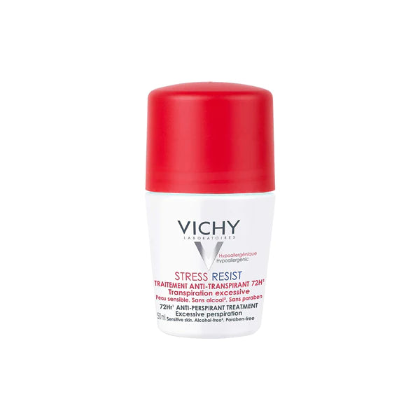 Vichy Stress Resist Deo Roll On 50ml مانع لفرط التعرق الناتج عن التوتر