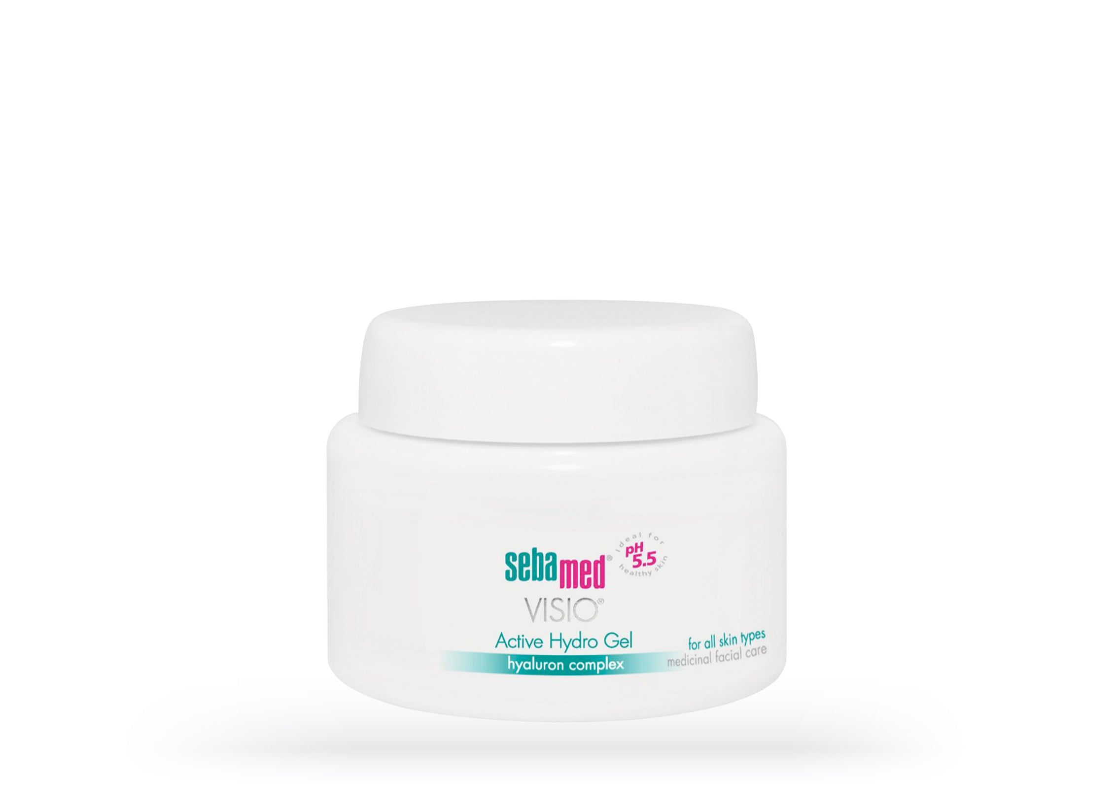 Sebamed VISO Active Hydro Gel With Hyaluronic acid complex 50 ml جل الترطيب للبشرة العادية والدهنية