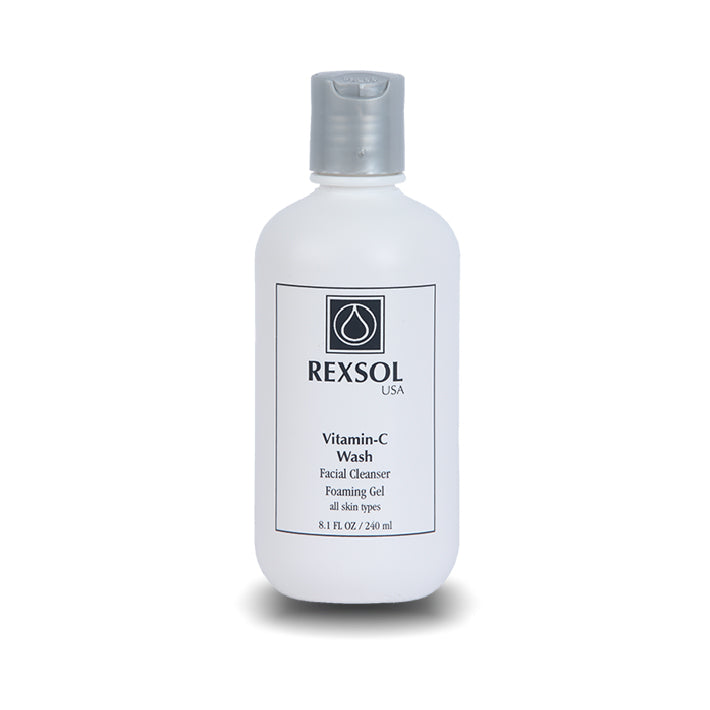 Rexsol Vitamin-c Wash Facial Cleanser 240ml غسول فيتامين سي للوجه