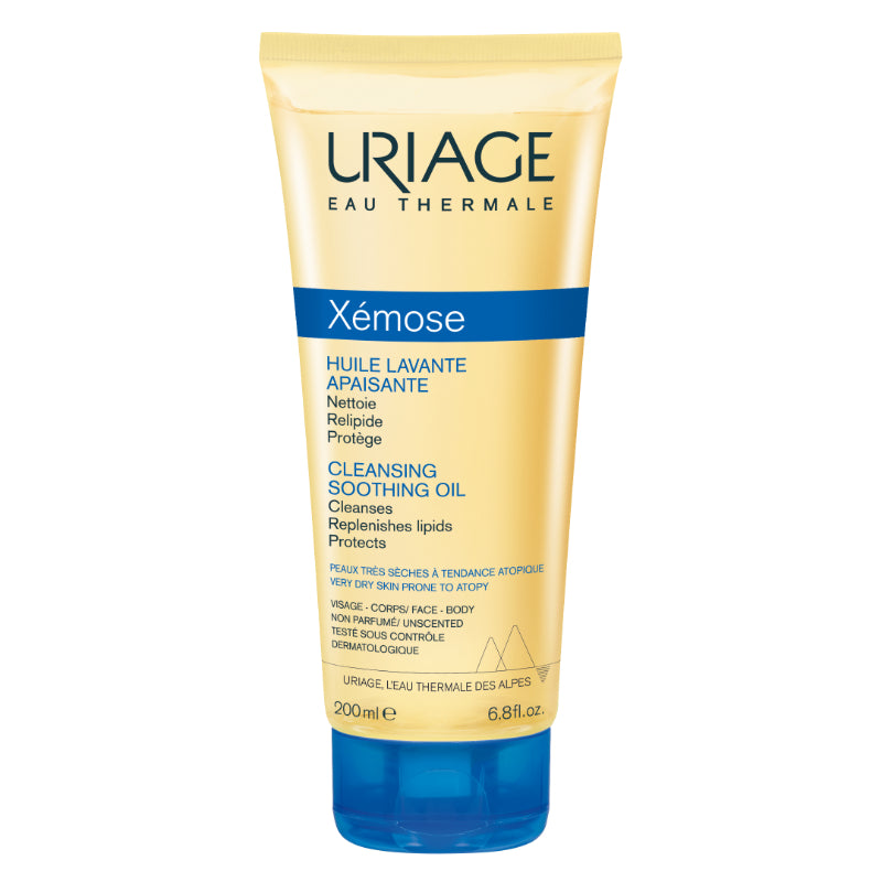 Uriage Xemose Cleansing Soothing Oil 200ml زيت منظف ومهدّئ للبشرة شديدة الجفاف