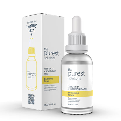 The Purest Solutions Arbutin 2% + HA Brightening Serum 30ml سيروم التفتيح الفا اربوتين