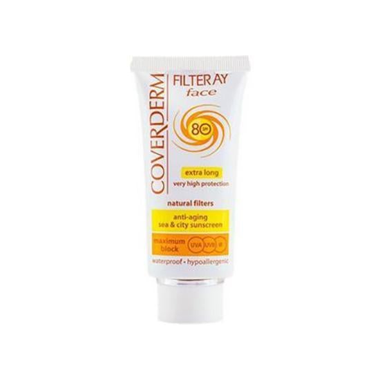 Coverderm Filteray Face SPF80 50ml واقي شمس للوجه