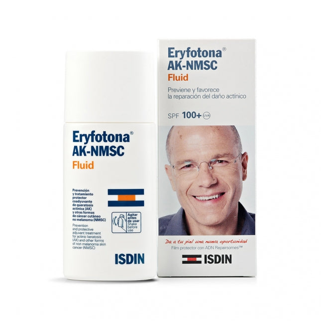 ISDIN Eryfotona AK-NMSC SPF100+ Fluid 50ml واقي شمس لحماية البشرة الحساسية