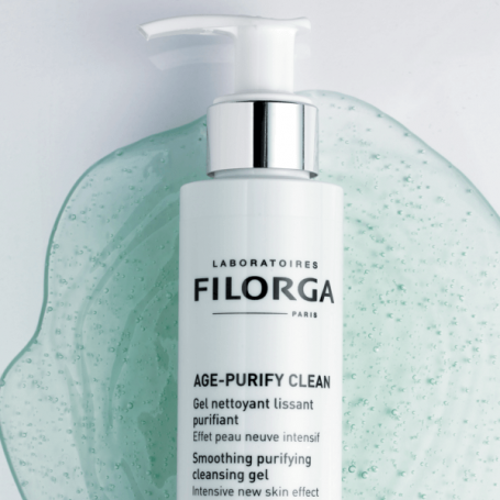 Filorga Age-Purify Clean Gel Cleanser 150ml غسول للبشرة الدهنية مضاد للتجاعيد