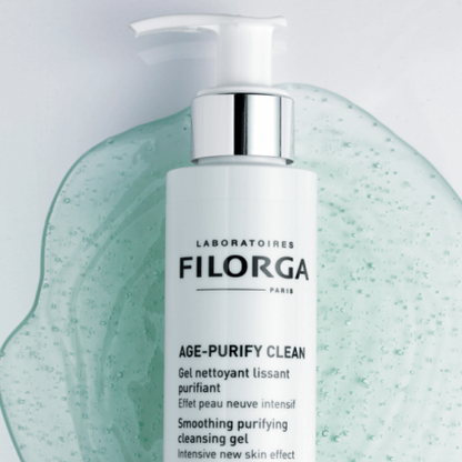 Filorga Age-Purify Clean Gel Cleanser 150ml غسول للبشرة الدهنية مضاد للتجاعيد