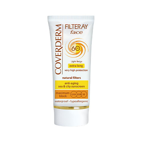 Coverderm Filteray Face SPF60 50ml واقي شمس مضاد للشيخوخة