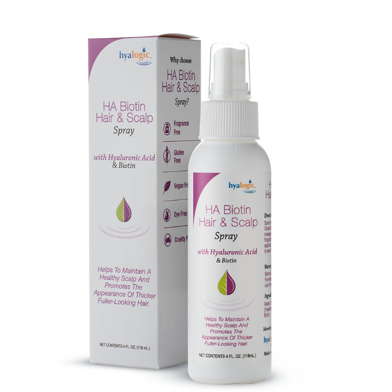 Hyalogic HA Biotin Hair &amp; Scalp Spray 118ml رذاذ البيوتين والهيالورنيك للفروة والشعر