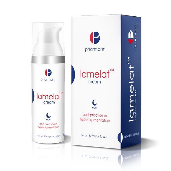 Pharmann Lamelat Night Cream 50 ml كريم مسائي للتصبغات وتفتيح البشرة