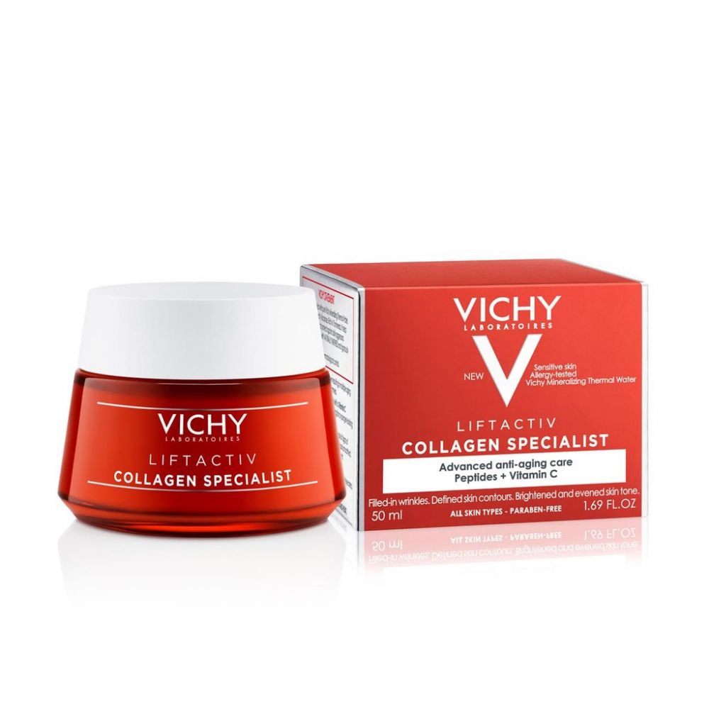 Vichy LiftActiv Specialist Collagen Cream 50ml كريم مرطب مضاد للتجاعيد