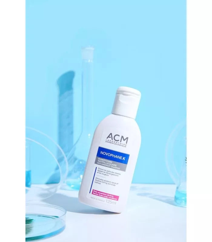 ACM Novophane K shampoo 125ml شامبو مضاد للقشرة العنيدة