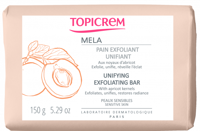 Topicrem Unifying Exfoliating Bar 150g صابون للتقشير