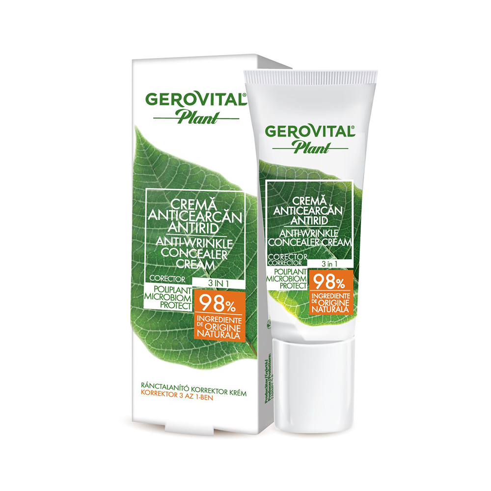 Gerovital Plant Anti Wrinkle Concelear Cream 30ml كريم كونسيلر مضاد للتجاعيد