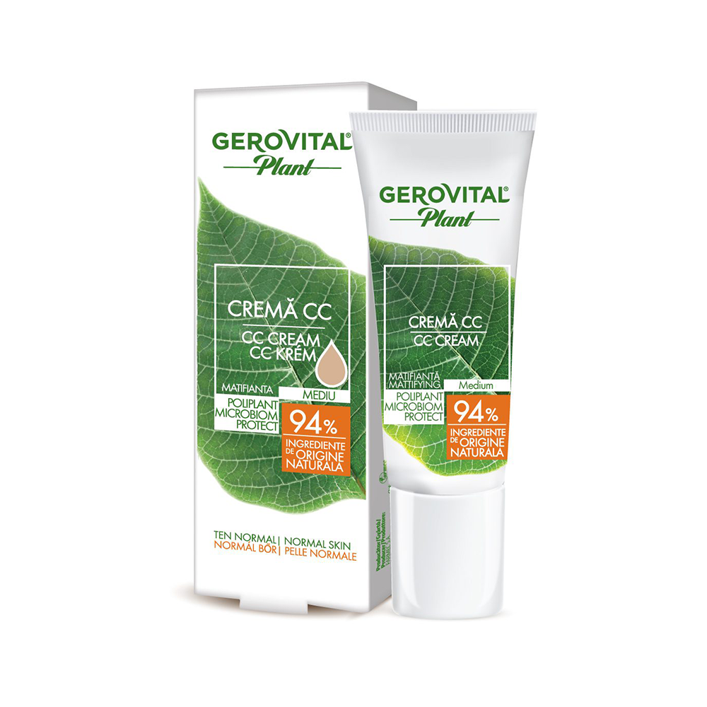 Gerovital Plant CC Cream 30ml كريم سي سي للعناية بالبشرة