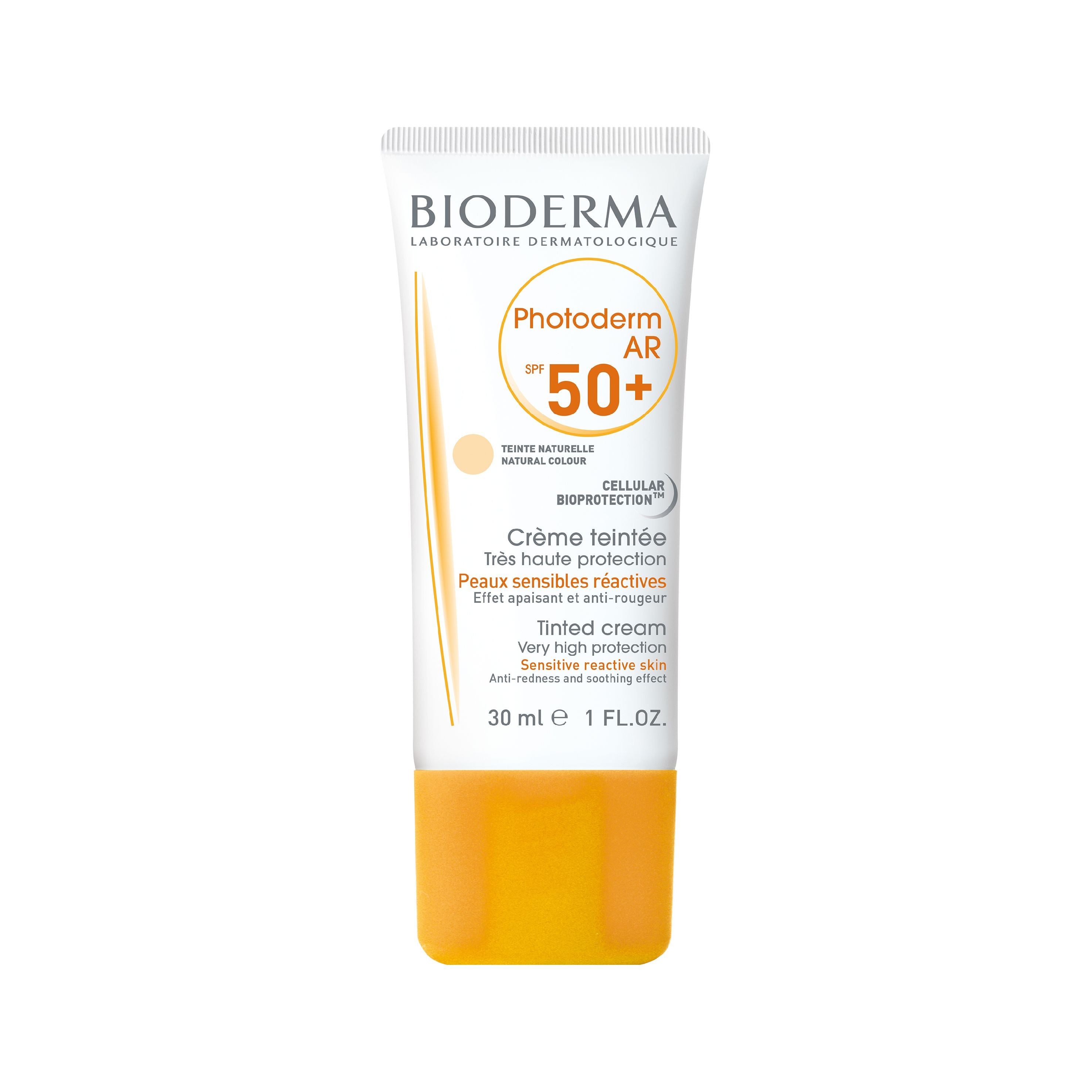 Bioderma Photoderm AR Spf50+ Tinted Cream 30ml واقي شمس للبشرة الوردية مضاد للاحمرار