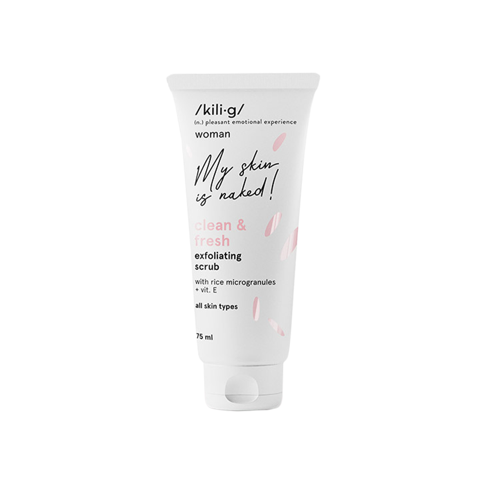 Kili.g Exfoliating Scrub, 75ml, مقشر للبشرة