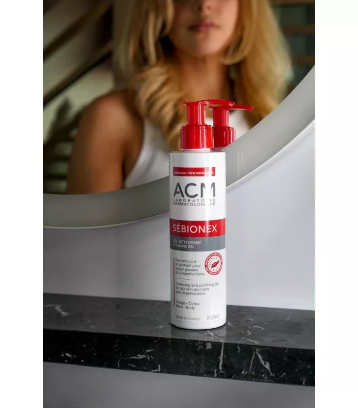 ACM Sebionex Cleansing Gel 200ml غسول جل للبشرة الدهنية
