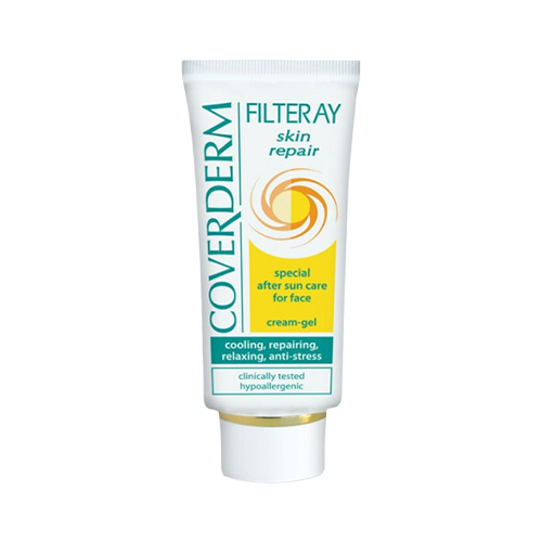 Coverderm Filteray Skin Repair After Sun Body Cream-gel 100ml كريم عناية ما بعد الشمس للجسم