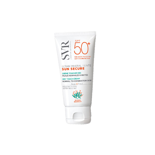 SVR Sun Secure Ecran Mineral Tinted Cream 60ml واقي شمس فيزيائي