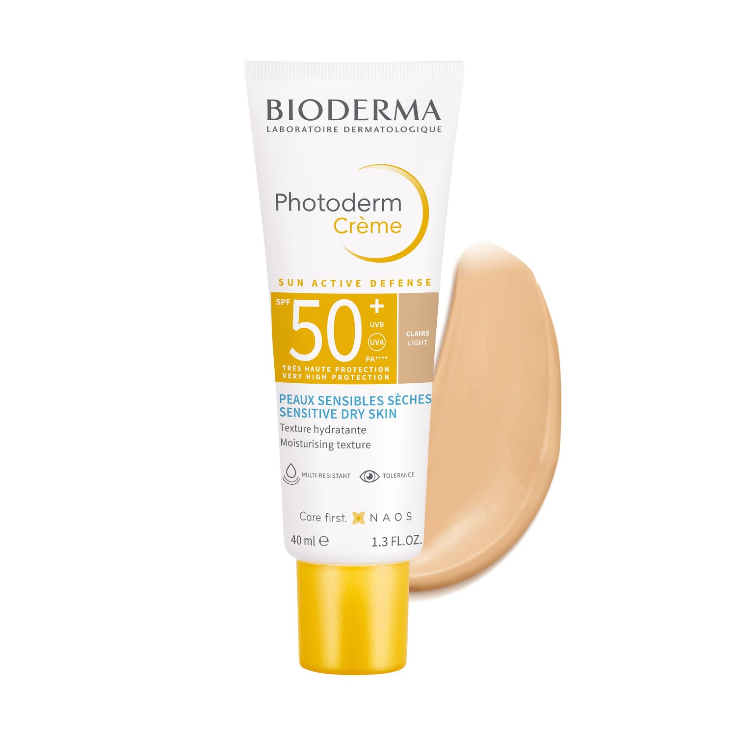 Bioderma Photoderm Spf50+ Tinted Light Cream 40ml و اقي شمس للبشرة الجافة