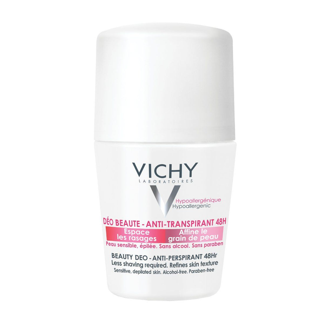 Vichy Beauty 48h Deo Roll On 50ml مانع للتعرق ومٌفتح لمنطقة الابط